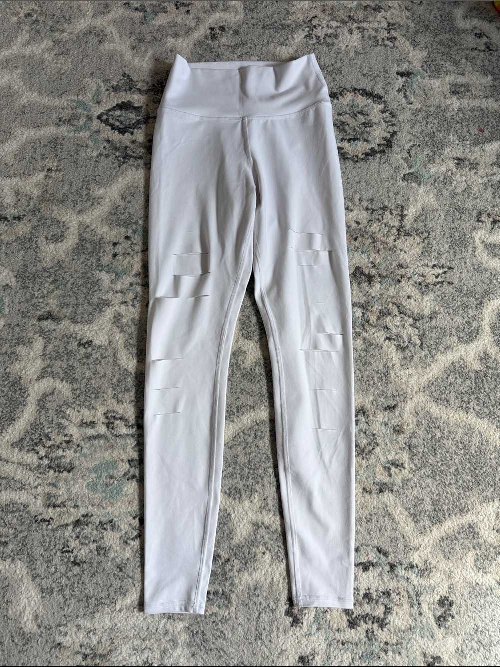 Alo Yoga White Leggings